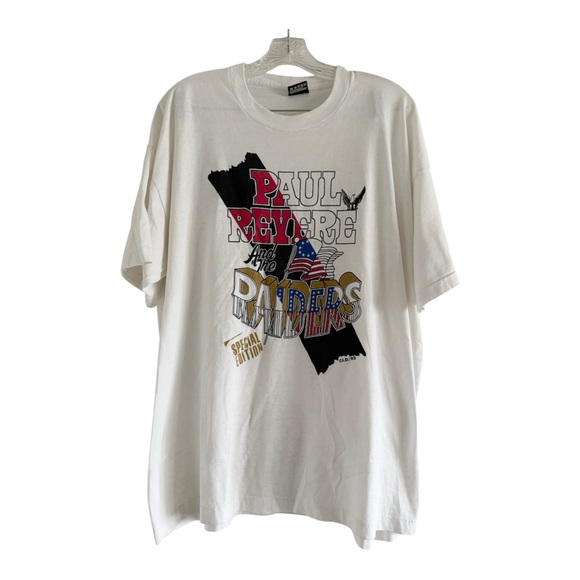 Fruit of the Loom Other - PAUL REVERE & THE RAIDERS Men’s White Vtg ‘93 Special Edition Promo T-Shirt-XXL